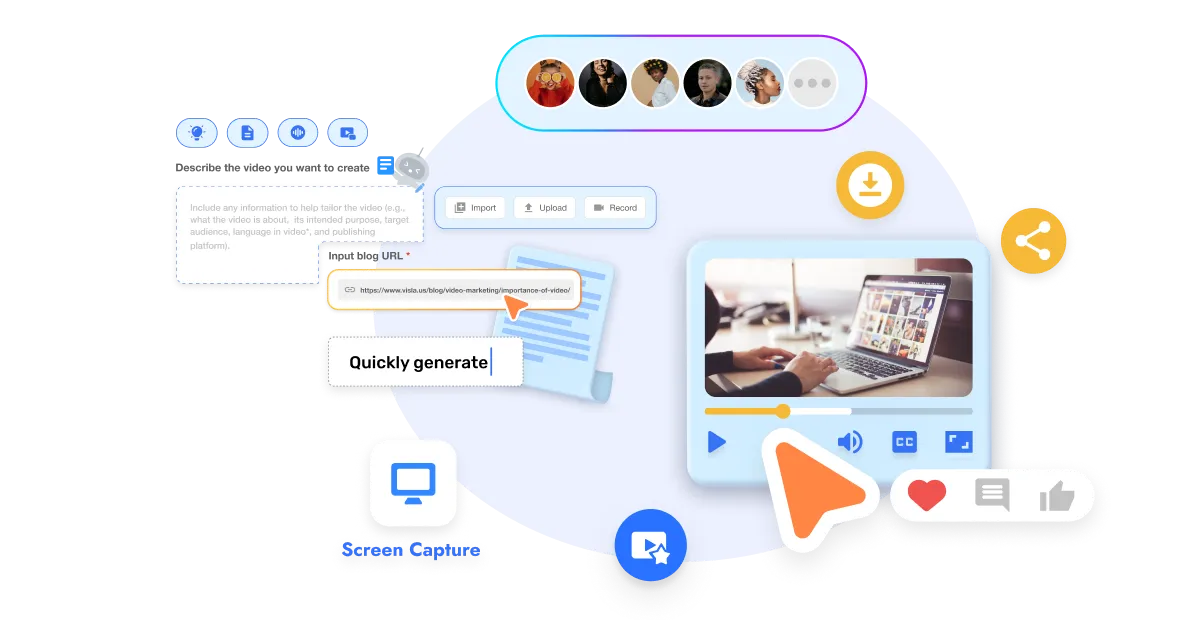 Visla goes beyond a roadmap update video creator with tools for feature releases, team alignment, and executive reporting